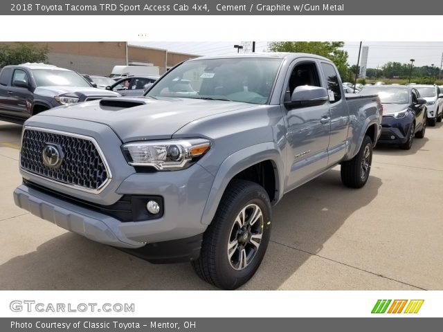 2018 Toyota Tacoma TRD Sport Access Cab 4x4 in Cement