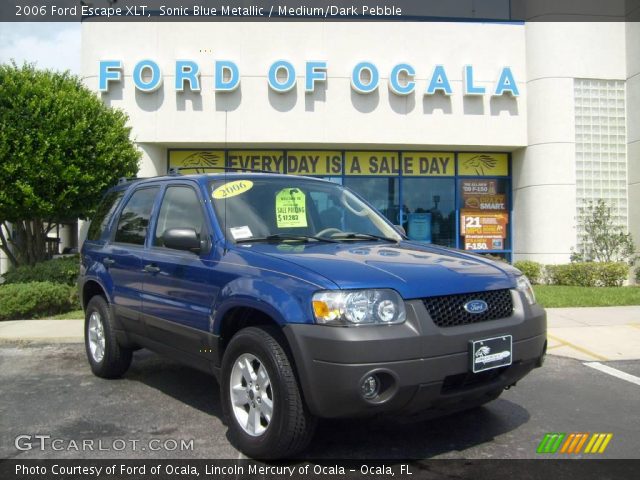 2006 Ford Escape XLT in Sonic Blue Metallic