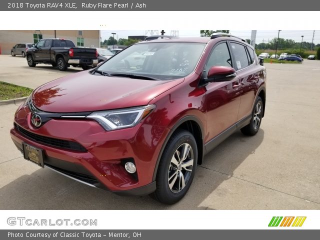 2018 Toyota RAV4 XLE in Ruby Flare Pearl