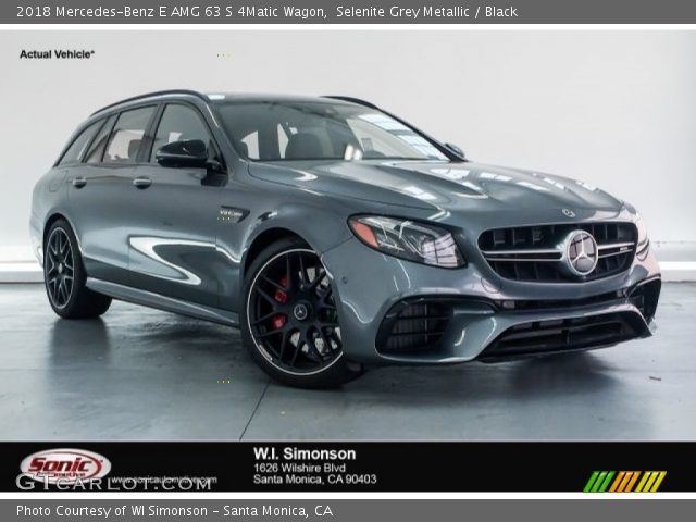 2018 Mercedes-Benz E AMG 63 S 4Matic Wagon in Selenite Grey Metallic