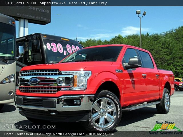 2018 Ford F150 XLT SuperCrew 4x4 in Race Red