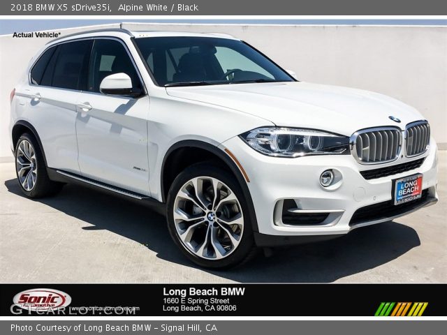 2018 BMW X5 sDrive35i in Alpine White