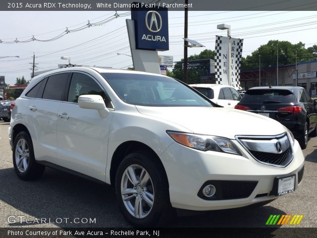 2015 Acura RDX Technology in White Diamond Pearl
