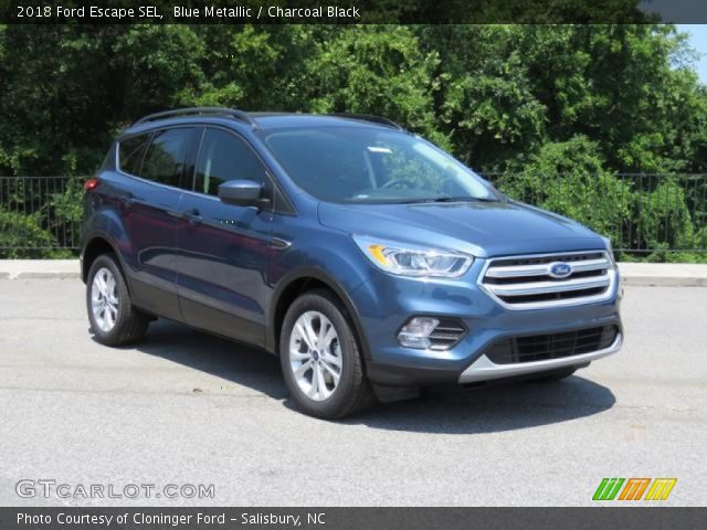 2018 Ford Escape SEL in Blue Metallic