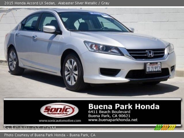 2015 Honda Accord LX Sedan in Alabaster Silver Metallic