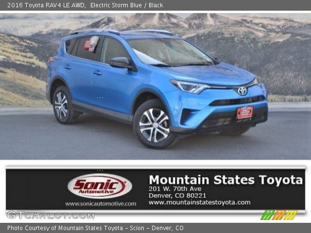 2016 Toyota RAV4 LE AWD in Electric Storm Blue