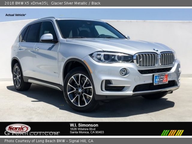 2018 BMW X5 xDrive35i in Glacier Silver Metallic