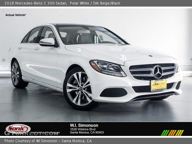 2018 Mercedes-Benz C 300 Sedan in Polar White