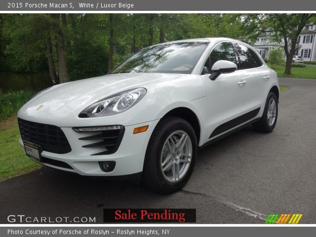 2015 Porsche Macan S in White