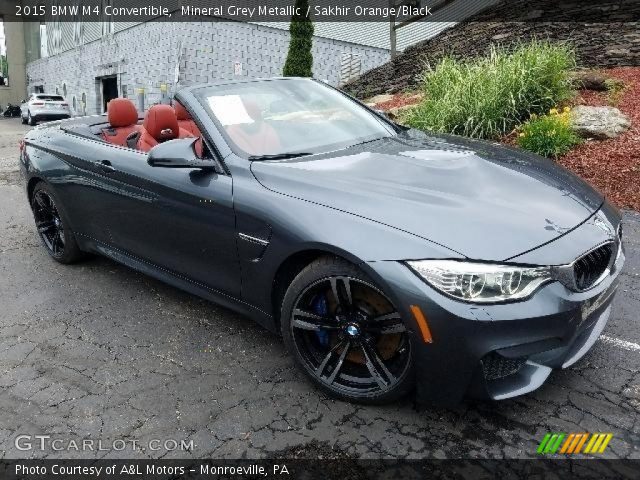 2015 BMW M4 Convertible in Mineral Grey Metallic