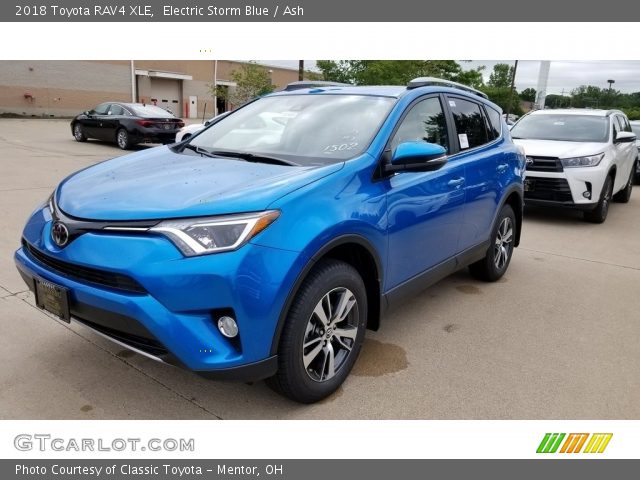 2018 Toyota RAV4 XLE in Electric Storm Blue