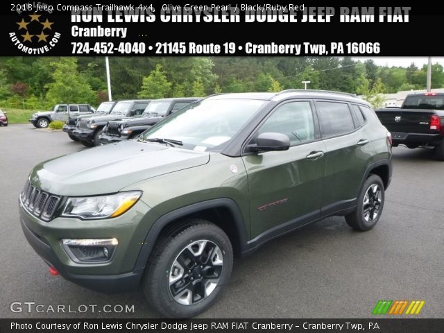 2018 Jeep Compass Trailhawk 4x4 in Olive Green Pearl