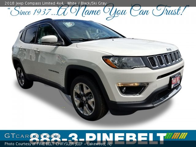 2018 Jeep Compass Limited 4x4 in White