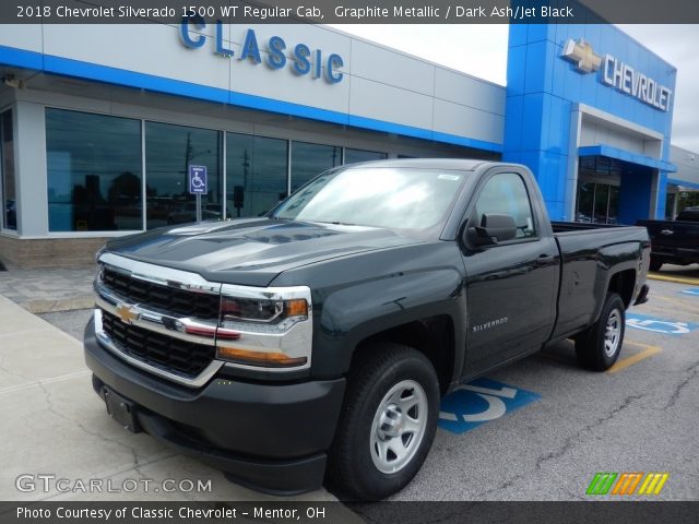 2018 Chevrolet Silverado 1500 WT Regular Cab in Graphite Metallic