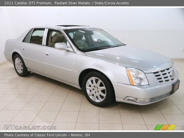 2011 Cadillac DTS Premium in Radiant Silver Metallic