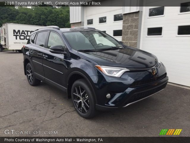 2018 Toyota RAV4 SE AWD in Galactic Aqua Mica