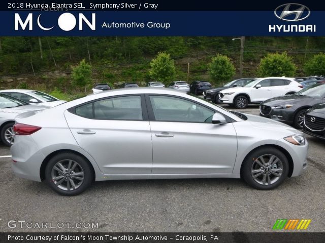 2018 Hyundai Elantra SEL in Symphony Silver