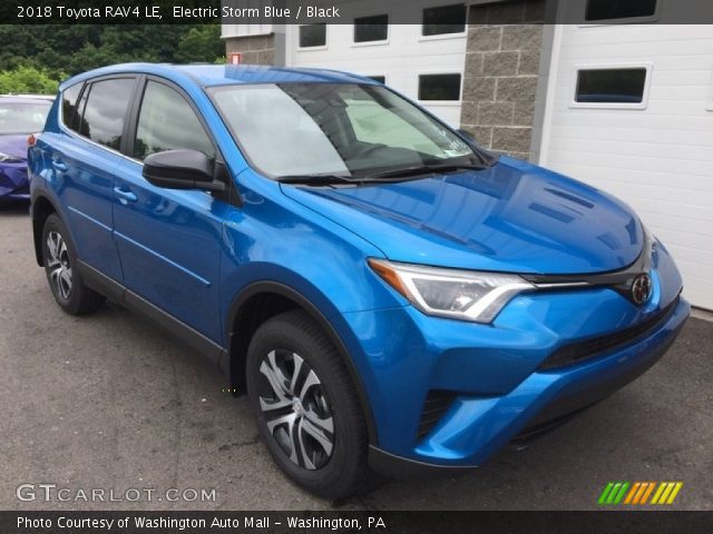 2018 Toyota RAV4 LE in Electric Storm Blue