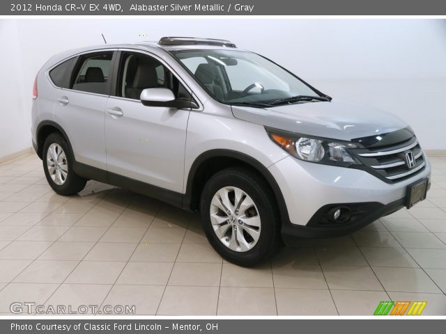 2012 Honda CR-V EX 4WD in Alabaster Silver Metallic