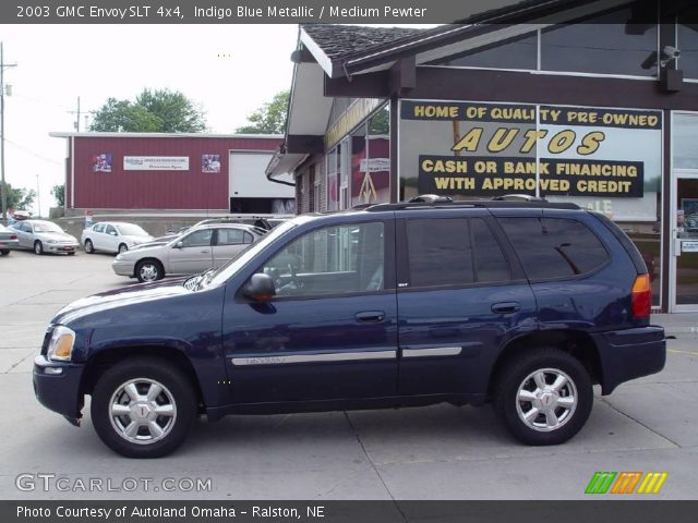 2003 GMC Envoy SLT 4x4 in Indigo Blue Metallic