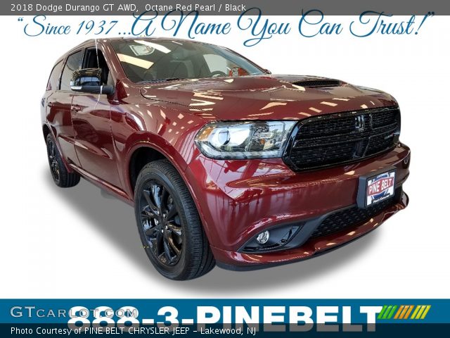 2018 Dodge Durango GT AWD in Octane Red Pearl