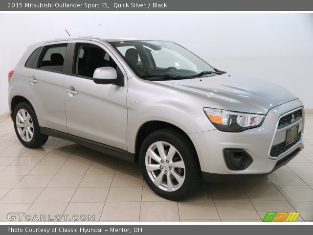 2015 Mitsubishi Outlander Sport ES in Quick Silver