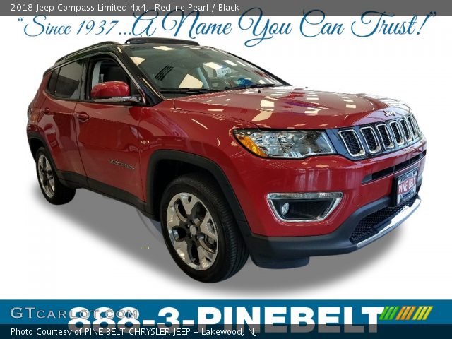 2018 Jeep Compass Limited 4x4 in Redline Pearl