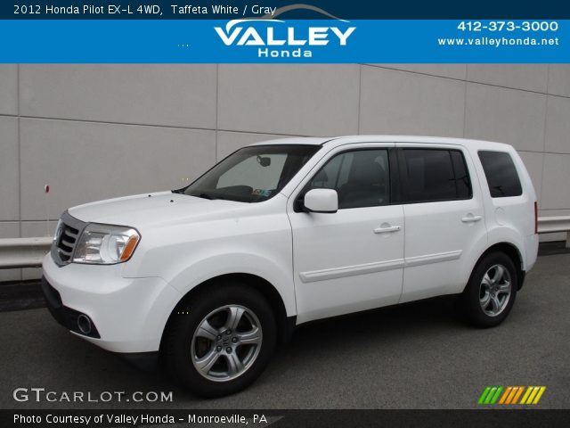 2012 Honda Pilot EX-L 4WD in Taffeta White