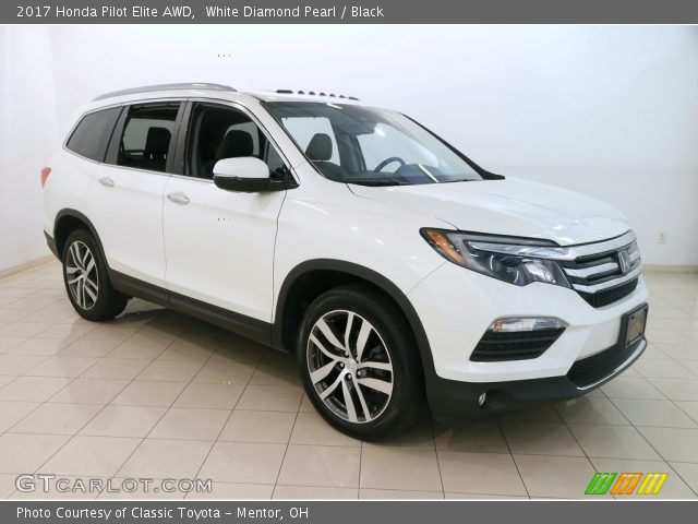 2017 Honda Pilot Elite AWD in White Diamond Pearl