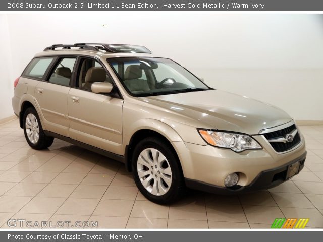 2008 Subaru Outback 2.5i Limited L.L.Bean Edition in Harvest Gold Metallic
