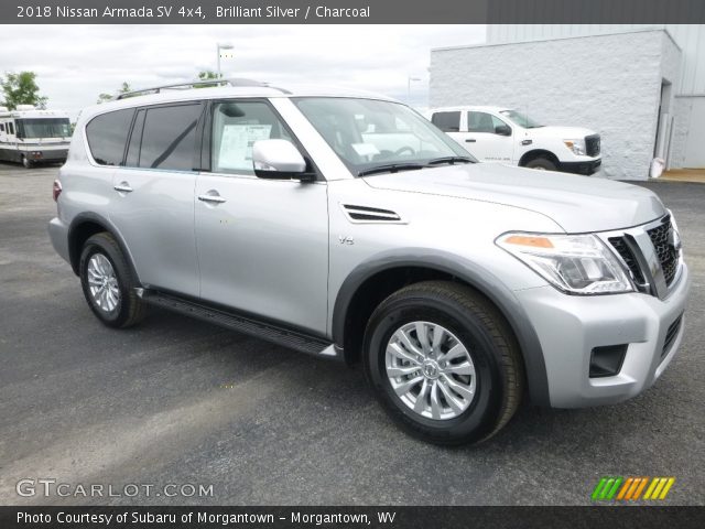 2018 Nissan Armada SV 4x4 in Brilliant Silver
