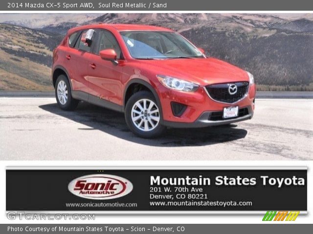 2014 Mazda CX-5 Sport AWD in Soul Red Metallic