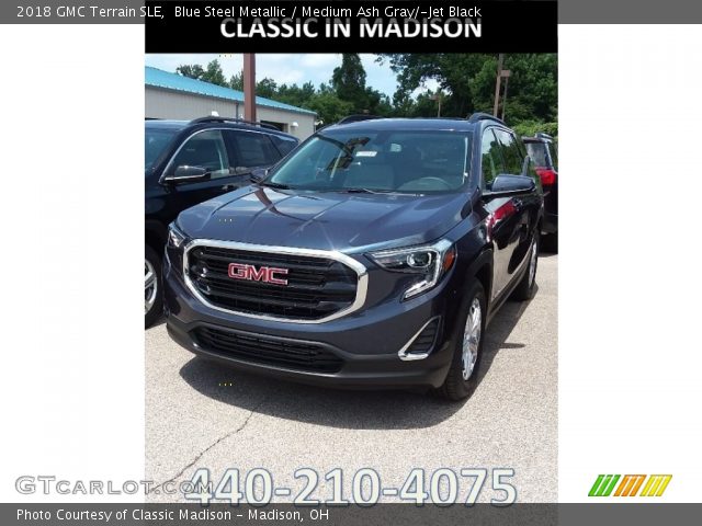 2018 GMC Terrain SLE in Blue Steel Metallic