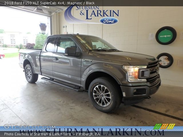 2018 Ford F150 XLT SuperCab 4x4 in Magnetic