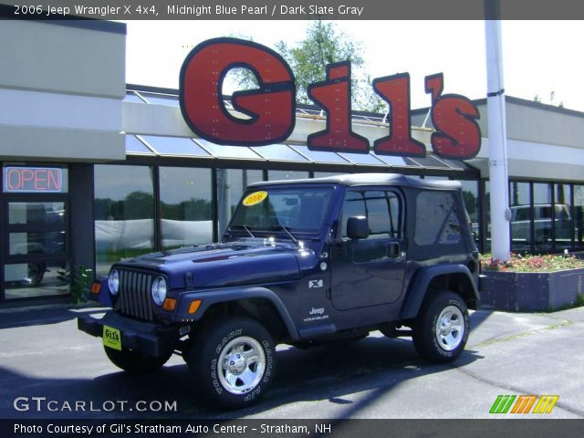 2006 Jeep Wrangler X 4x4 in Midnight Blue Pearl