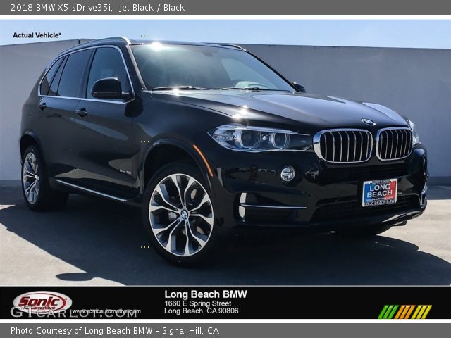 2018 BMW X5 sDrive35i in Jet Black