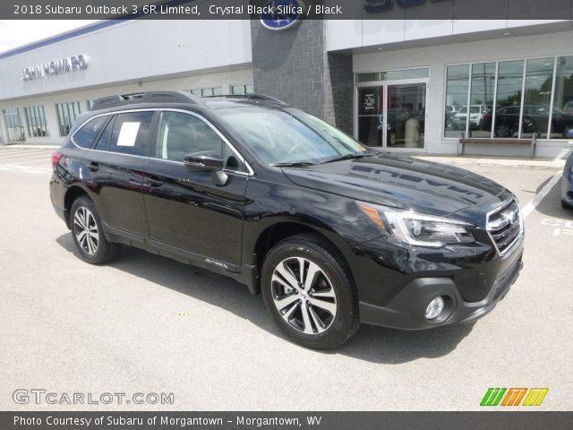 2018 Subaru Outback 3.6R Limited in Crystal Black Silica