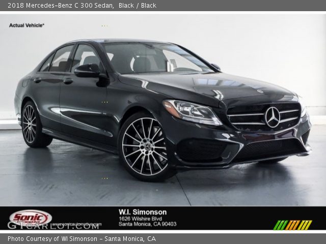 2018 Mercedes-Benz C 300 Sedan in Black