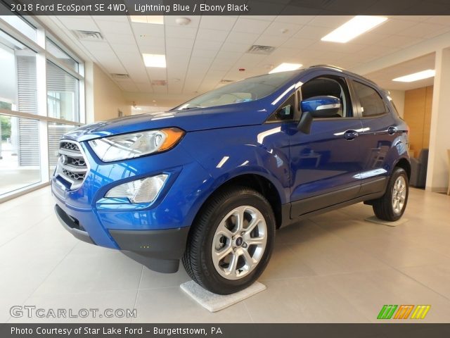 2018 Ford EcoSport SE 4WD in Lightning Blue
