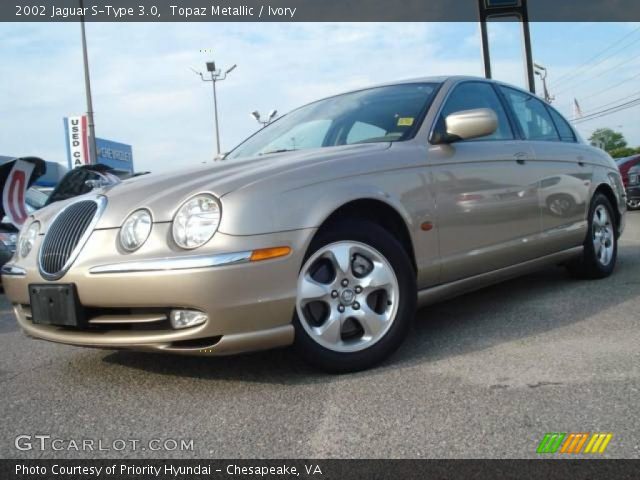 2002 Jaguar S-Type 3.0 in Topaz Metallic