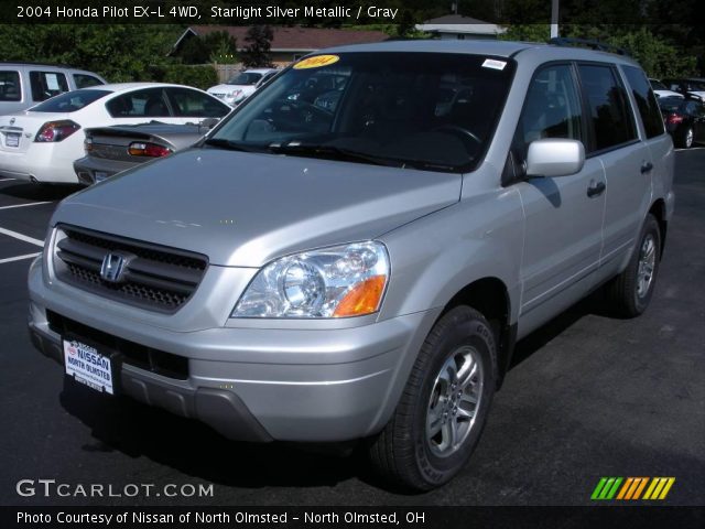 2004 Honda Pilot EX-L 4WD in Starlight Silver Metallic