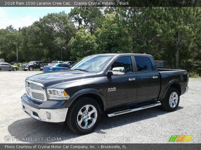 2018 Ram 1500 Laramie Crew Cab in Granite Crystal Metallic