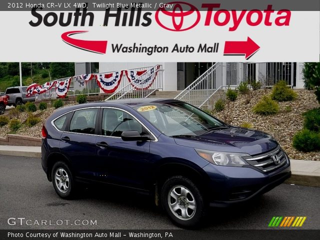 2012 Honda CR-V LX 4WD in Twilight Blue Metallic