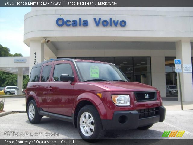 2006 Honda Element EX-P AWD in Tango Red Pearl
