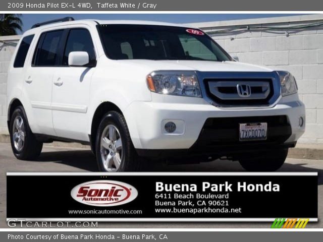 2009 Honda Pilot EX-L 4WD in Taffeta White