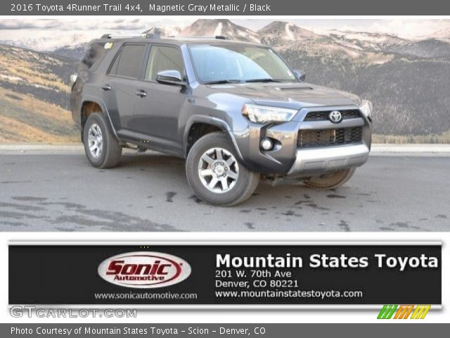2016 Toyota 4Runner Trail 4x4 in Magnetic Gray Metallic