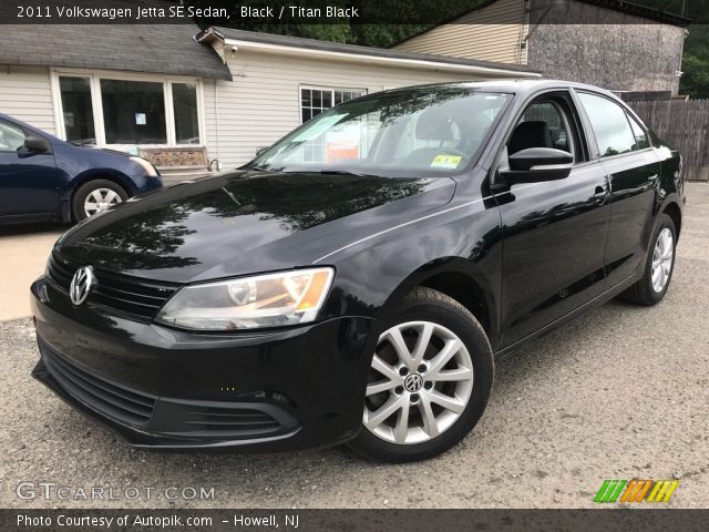 2011 Volkswagen Jetta SE Sedan in Black