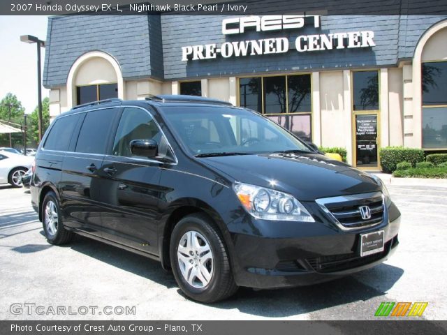 2007 Honda Odyssey EX-L in Nighthawk Black Pearl