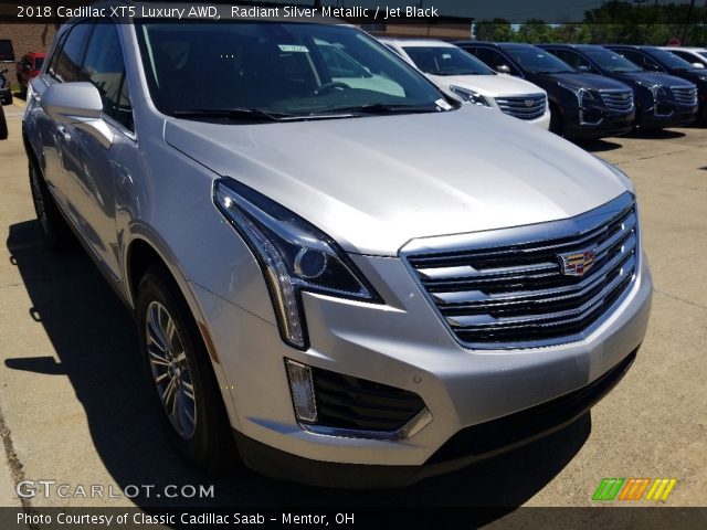 2018 Cadillac XT5 Luxury AWD in Radiant Silver Metallic