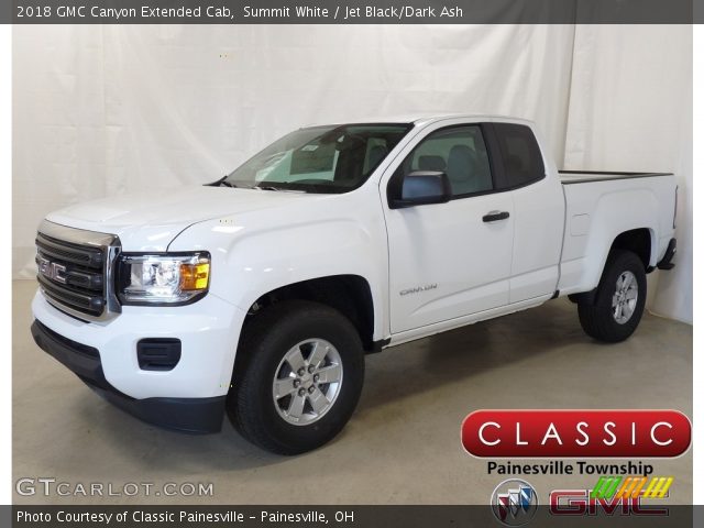 2018 GMC Canyon Extended Cab in Summit White
